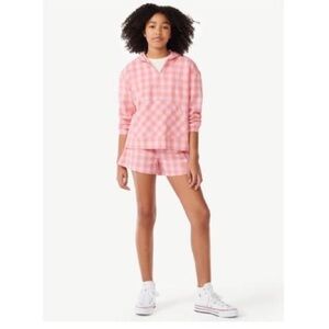 Free Assembly Girls Popover Windbreaker and Shorts 2-Piece Set Size S